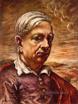 Giorgio de Chirico Painting - self portrait 1 Giorgio de Chirico Metaphysical surrealism
